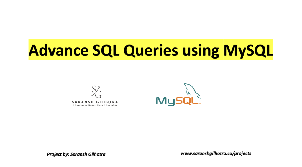 Saransh Projects of SQL